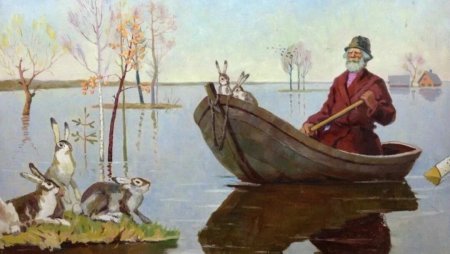 Дед Мазай и зайцы