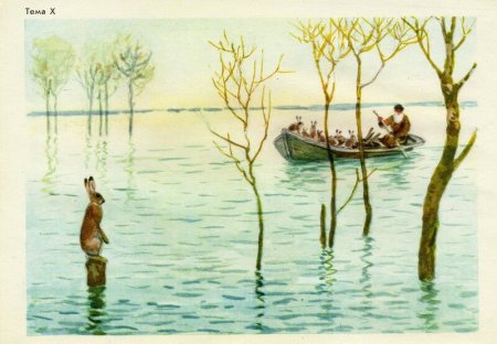 Дедушка Мазай и зайцы мультфильм 1980