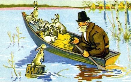 Дед Мазай и зайцы