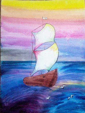 Лермонтов Парус иллюстрации