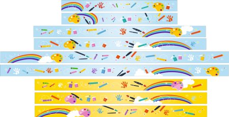 Магнитные полоски для рисунков