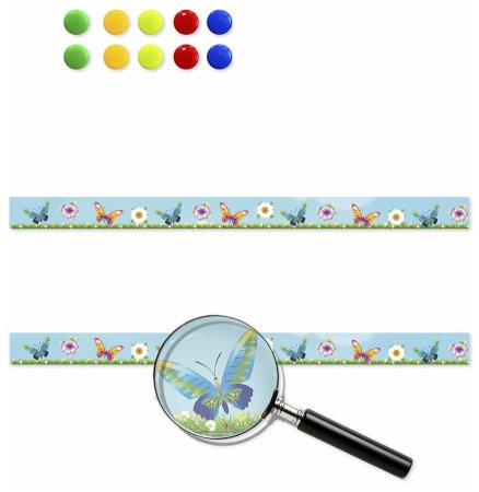 Магнитные полоски для садика