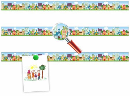 Магнитные полоски для крепления рисунков