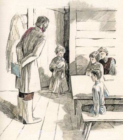 Иллюстрации к рассказу Филипок Толстого