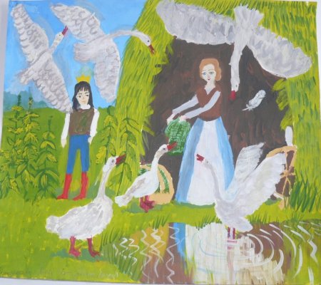 Дикие лебеди