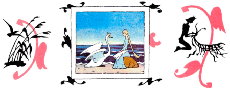 Ганс христиан Андерсен Дикие лебеди легкий рисунок