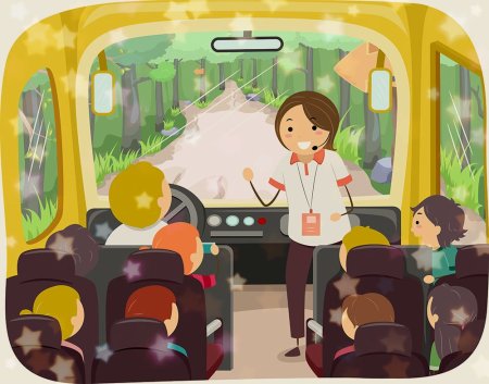 Экскурсия иллюстрация
