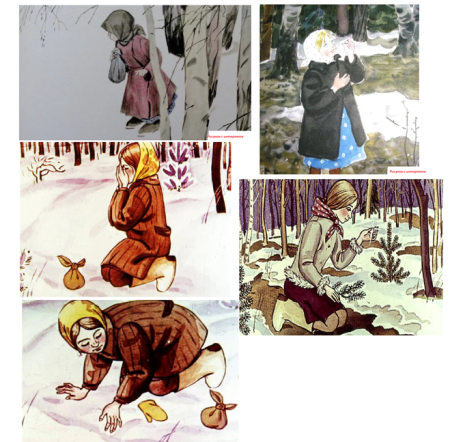 Иллюстрации к произведению Паустовского стальное колечко