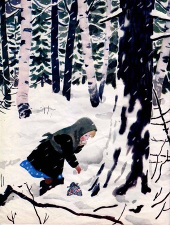 Отрывок из сказки стальное колечко