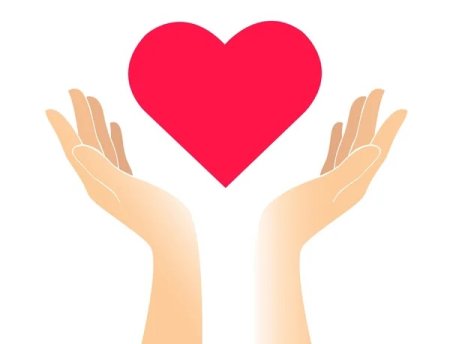 Руки которые держат сердце