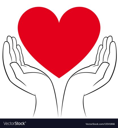 Руки которые держат сердце