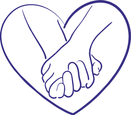 Сердце в руках рисунок