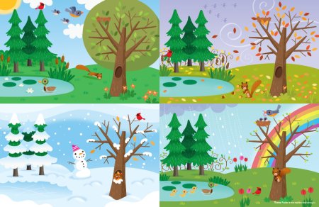 Назови времена года