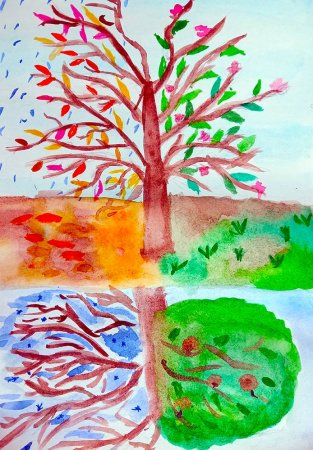 Рисование времена года