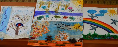 Рисуем времена года с детьми