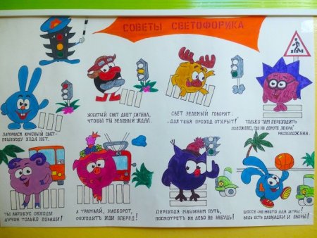 Смешарики правила дорожного движения