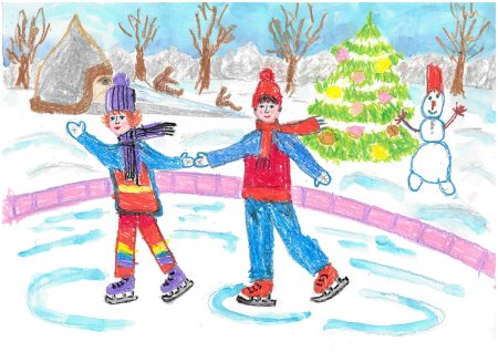 Спорт глазами детей конкурс рисунков