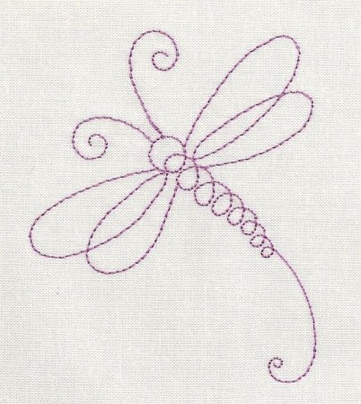 Вышивка стебельчатым швом