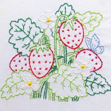 Вышивка петельчатым шо