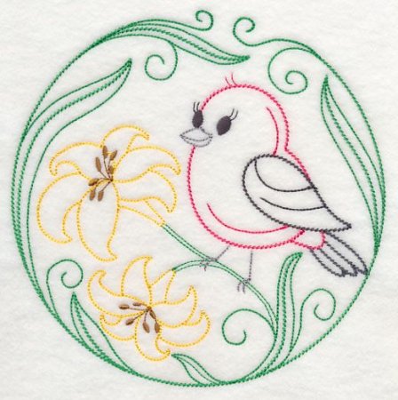 Контур для вышивания