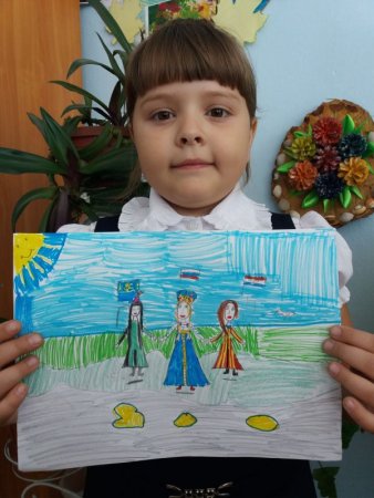 Рисунок Казахстан наш общий дом