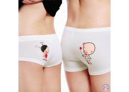 Женские трусы с рисунком