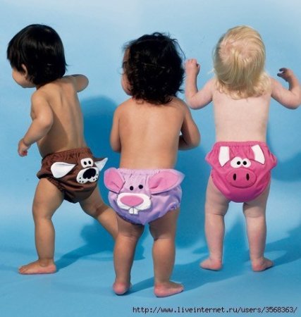 Украсить детские трусики для девочки