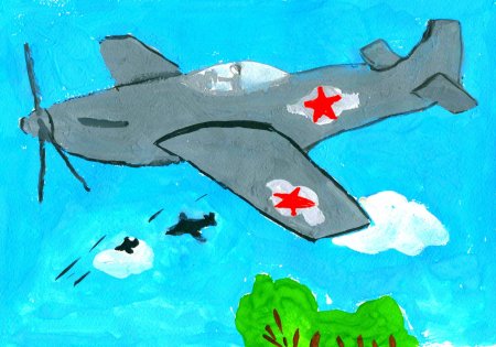 Рисование на военную тему