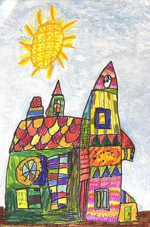 Рисование мой дом