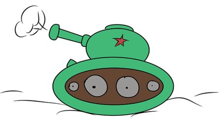 Танк для детей