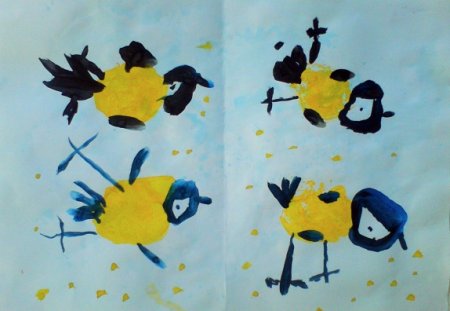 Рисунок ко Дню птиц