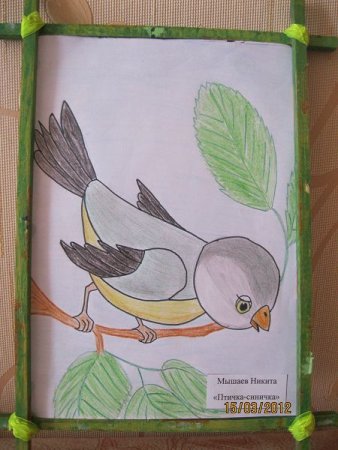 Рисование Ласточка