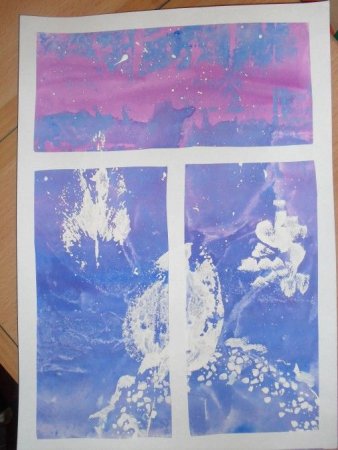 Нарисовать снег