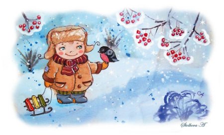 Рисование «деревья в инее» (т. с. Комарова, стр. 91)