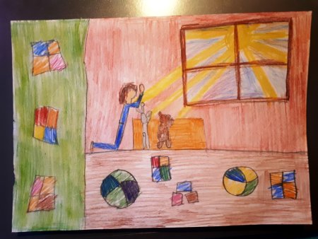 Рисунок на тему Чайковского Утренняя молитва