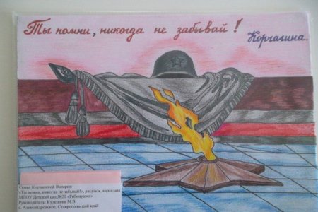 Конкурс рисунков помним гордимся