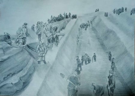 Сурский и Казанский рубеж картины