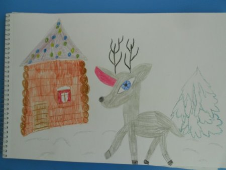 Рисунок к сказке серебряное копытце 4 класс литературное чтение