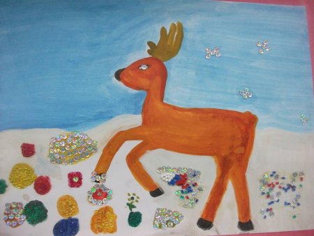 Рисование серебряное копытце в подготовительной группе