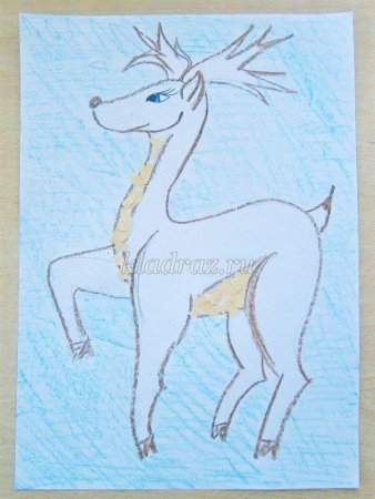 Иллюстрация к сказке серебряное копытце рисунок