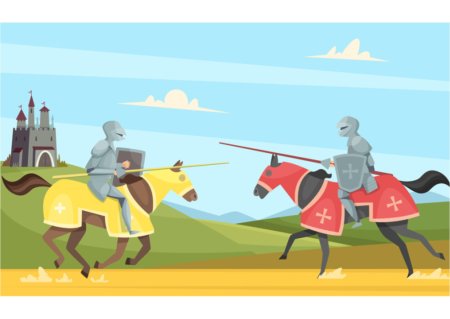 Рыцари раскраски для мальчиков