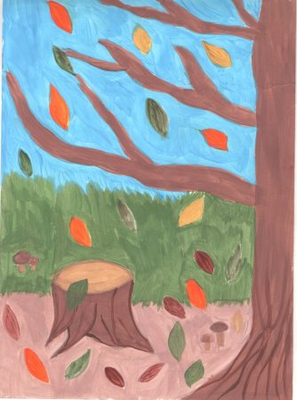 Рисунок осень