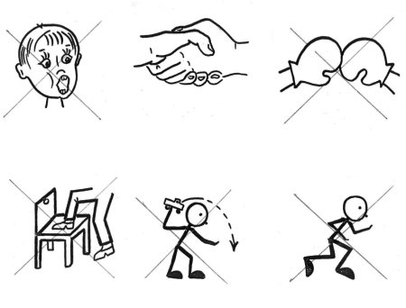 Схемы поведения в детском саду