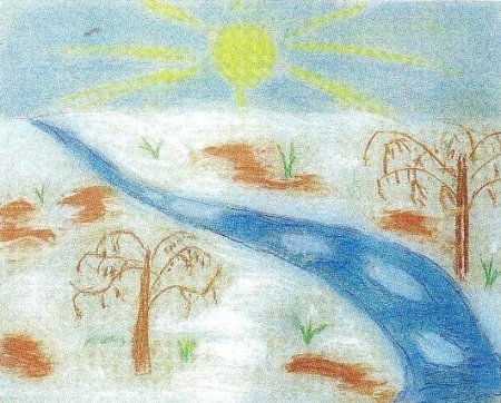 Рисунок к Музыке времена года