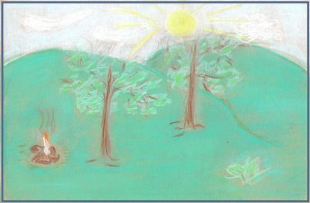 Рисунок к Музыке Чайковского времена года