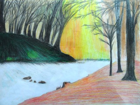 Музыкальные пейзажи рисование