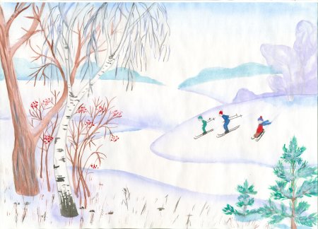 Февральские рисунки