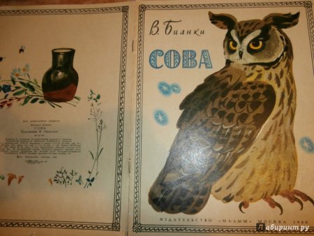 Герои сказки Сова Бианки