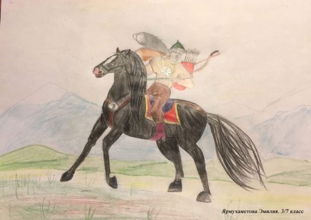 Иллюстрация к подвигу Салавата Юлаева