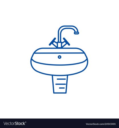 Нарисованная раковина на кухне